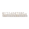 Aluminum Alloy Price Display Cube Adjustable Price Tag LS-ODIS-WH0018-84S-1
