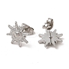 Non-Tarnish 304 Stainless Steel Sun Stud Earrings for Women EJEW-I281-04P-2
