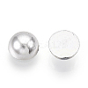 ABS Plastic Cabochons OACR-S034-8mm-02-2