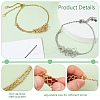 8Pcs 2 Style Adjustable 304 Stainless Steel Slider Bracelet Making AJEW-PH0011-83-7