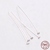 925 Sterling Silver Flat Head Pins LS-STER-K017-15mm-S-02-1