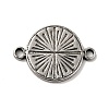 Tibetan Style 304 Stainless Steel Connector Charms STAS-G278-15AS-1