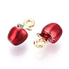 Alloy Enamel Charms PALLOY-T090-51-2