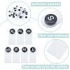 210Pcs 7 Styles Plastic Clothing Size Labels FIND-CY0001-86A-6