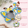 DIY Unfinished Wood Butterfly Shape Pet Feeder Kits for Children's Crafts ST-CJ0009-3-3