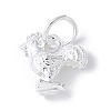 925 Sterling Silver 3D Chinese Zodiac Charms STER-P066-01S-10-1