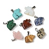 Natural & Synthetic Mixed Gemstone Pendants G-B127-02P-2