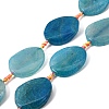 Natural Dragon Veins Agate Beads Strands G-P605-L02-09-1