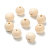 Natural Unfinished Wood Beads WOOD-XCP0001-19A-1