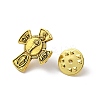 Cross Alloy Black Enamel Pins Brooches JEWB-M049-01AG-02-3