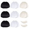 9 Pairs 3 Colors Triangle Sponge Bra Pads Inserts DIY-BC0016-70A-1