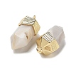 Natural Crazy Agate Faceted Pendants G-G181-03G-09-2