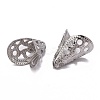 Non-Tarnish Apetalous 316 Surgical Stainless Steel Cone Bead Caps LS-X-STAS-M257-02-3