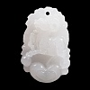 Natural White Jade Carved Pendants LS-G-S384-01H-1
