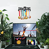 Iron Medal Hanger Holder Display Wall Rack ODIS-WH0021-913-7
