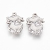 Tarnish Resistant 201 Stainless Steel Pendants STAS-O118-37P-1