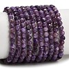 Natural Charoite Beads Strands GG-CBA77FB-B02-4mm-2