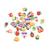 Craftdady 150Pcs 15 Style Handmade Polymer Clay Charms CLAY-CD0001-09-2