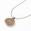Rainbow Pride Necklace NJEW-F290-01L-3