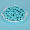 Round Silicone Focal Beads SI-JX0046A-46-3