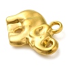 Ion Plating(IP) 304 Stainless Steel Pendants STAS-M070-28G-2