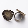 Brass Ring Shanks KK-J057-AB-2