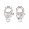 Brass Lobster Claw Clasps KK-H287-08E-P-1