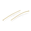 Brass Flat Head Pins KK-H502-01F-G-2