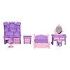 Plastic Bedroom Furniture Kit Miniature Ornaments PW-WGCBD6E-03-1