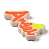 Opaque Resin Enamel Cabochons LS-RESI-I050-01C-3