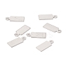 Non-Tarnish 304 Stainless Steel Charms STAS-P307-15C-P-1