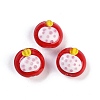 Handmade Lampwork Bumpy Beads Strands LAMP-Q002-02C-2