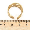 304 Stainless Steel Open Cuff Rings for Women RJEW-U060-01J-G-3