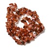 Natural South Red Agate Chips Bead Strands G-M205-40-2