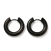 202 Stainless Steel Polishing Hoop Earrings EJEW-M106-02EB-04-4