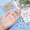 80Pcs 5 Style Rack Plating Alloy Beads FIND-DC0001-47-3