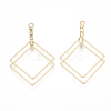 Brass Pendants KK-Q750-046G-2