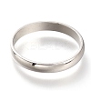Non-Tarnish 304 Stainless Steel Plain Band Rings LS-RJEW-B0006-7-03P-1