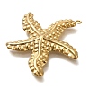 Ion Plating(IP) 304 Stainless Steel Pendants STAS-I313-01B-G-2