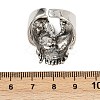 Halloween Alloy Cuff Rings for Men RJEW-D328-04AS-3