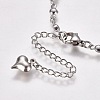 Tarnish Resistant 304 Stainless Steel Bracelet Making LS-STAS-L248-001P-4