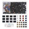 DIY Gemstone Bracelet with Constellation Making Kit DIY-KS0001-25-2