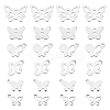 DICOSMETIC 300Pcs 6 Style 201 Stainless Steel Charms STAS-DC0002-12-2