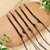 5Pcs Braided Polyester Nylon Mobile Phone Making Cord Loops FIND-TA0008-45A-4