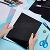 10Pcs 2 Styles PVC Plastic Sheets AJEW-OC0005-73B-3