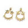 Tibetan Style Alloy Chandelier Components Links PALLOY-K209-02A-AG-2
