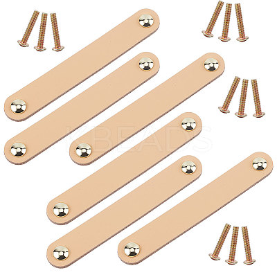 PU Leather Door Handles FIND-WH0052-51B-1