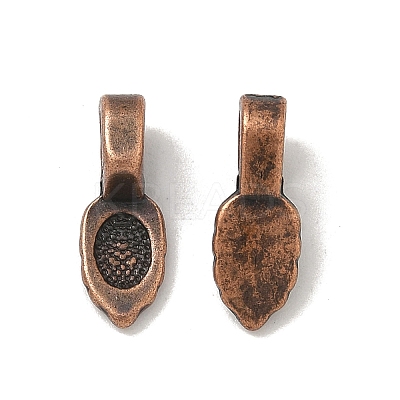 Tibetan Style Pendant Bails RAB3357Y-1