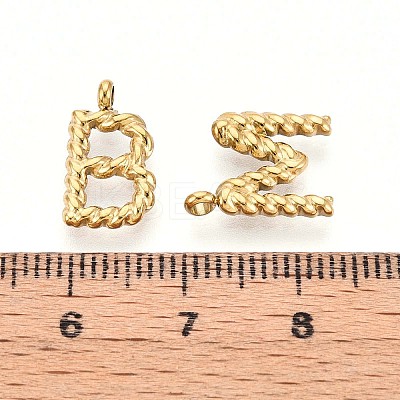 26Pcs 304 Stainless Steel Charms STAS-T064-75G-1