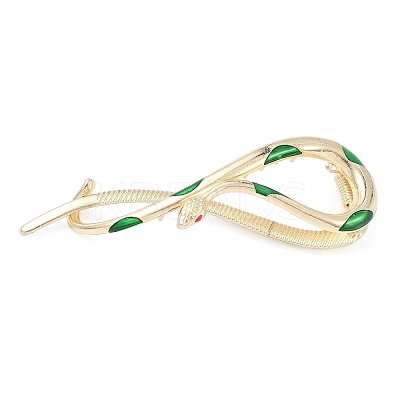 Alloy Hair Bobby Pins for Women Girls OHAR-C012-01LG-1